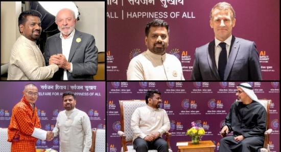 AKD Meets Leaders of Brazil, UAE, France & Bhutan